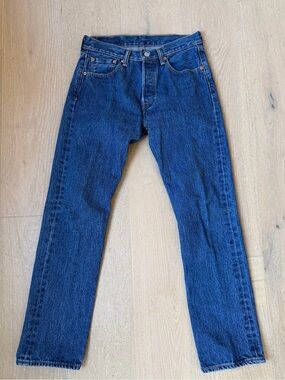 Levi's Men's Deep Indigo Straight-Leg Jeans